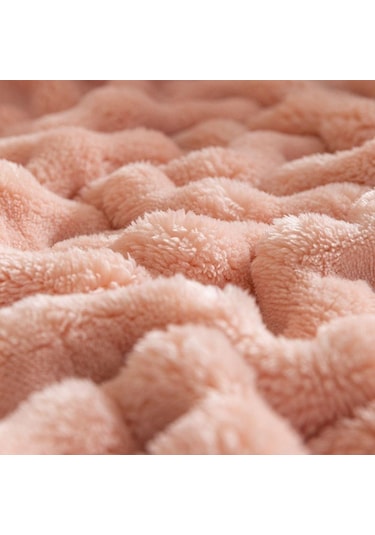 70x100cm Tek Katlı Flanel Battaniye Basit Kalınlaştırılmış Kanepe Örtüsü Yeni Yatak Örtüsü Şarap Kırmızısı