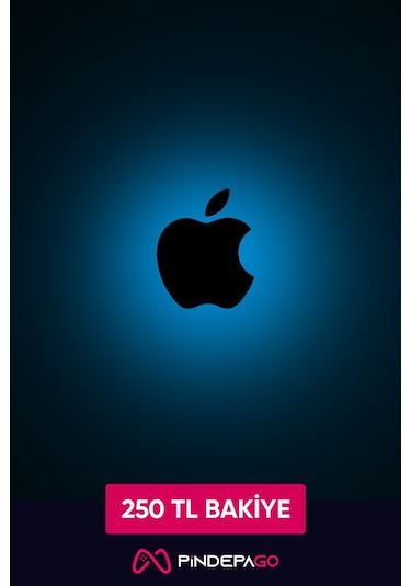 Apple Store İtunes Hediye Kartı 250 Tl