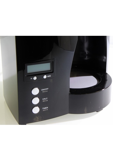 Melitta 100801 Optima Timer Zaman Ayarlı Filtre Kahve Makinesi Siyah
