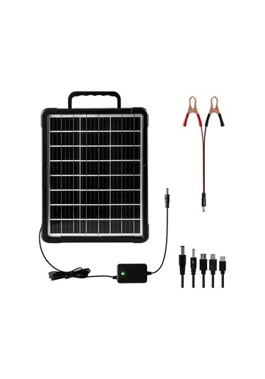 Besthome1 20w Güneş Şarj Paneli 7 Usb Portlu Taşınabilir Power Bank Dream011 Newaonasen Sku6177