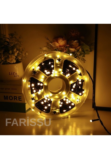 25 Metre Fişli Gün Işığı Led Işık İç Ve Dış Mekanlara Sıcak Ambiyans Gün Işığı