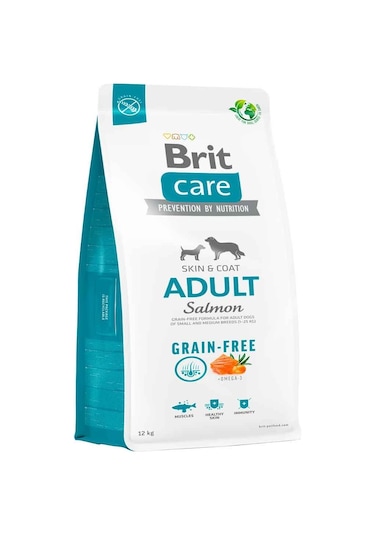 Brit Care Tahılsız Somonlu Yetişkin Köpek Maması 12 KG