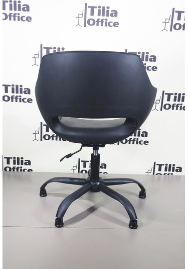 Monaco Çalışma Kesim Kuaför Koltuğu Yonca Sabit Siyah Ayak Siyah