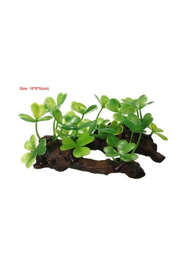 Xiyyadms Ev Dekorasyonu İçin Gerçekçi Sualtı Bitkisi Ve Kök Seti - 10x6x5cm Boyutlarında Dayanıklı Malzeme