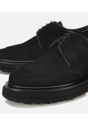 Hotiç Erkek Süet Deri Siyah Kalın Tabanlı Günlük Ayakkabı 02ayh313920a100 02ayh313920a100 Siyah