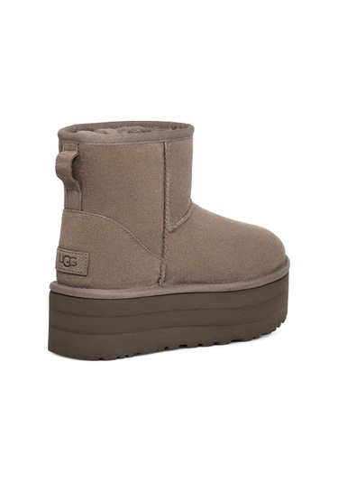 Bot Kadın 1134991 Ugg W Classıc Mını Platform Smoke Plume Gri