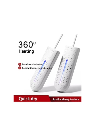 Ayakkabı Kurutucular Uv Sterilizasyonu Nem Alma Taşınabilir Beyaz - Siyah