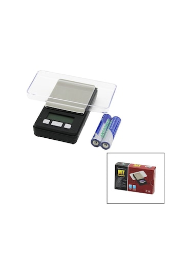 Mini Hassas Tartı - Terazi 200gr / 0.01gr Pilli 2 X Aaa 4.5x8.5cm