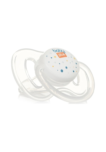 Baby Plus Tekli Damaklı Emzik Beyaz 18-36 Ay BYP-315 Beyaz
