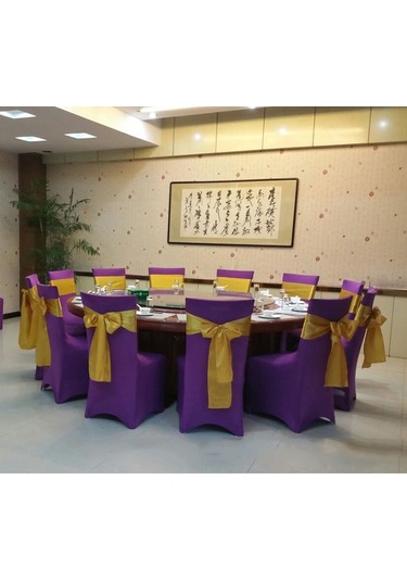 Elastik Sandalye Örtüsü Düğün Ziyafet Restoran Sandalye Örtüleri Şarap Kırmızı Kırmızı