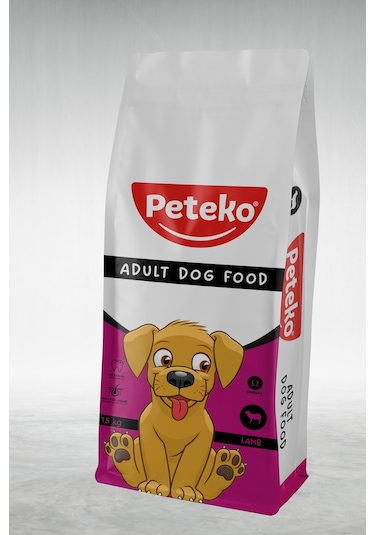 Peteko Yetişkin Kuzulu Köpek Maması 15 Kg