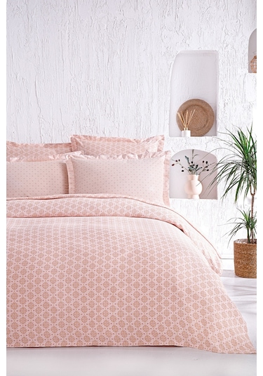 Puffy Naomi Tek Kişilik Ranforce Pike Takımı - Pudra