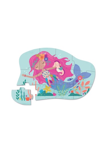 Crocodile Creek Mini Puzzle 12 Parça Mermaid Dreams