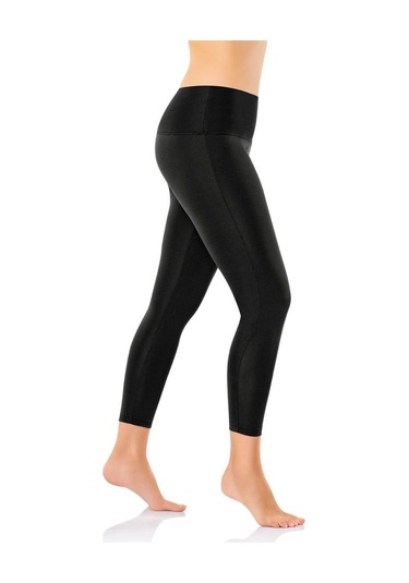 Dynamic Leggins Yüksek Bel Osho Soft Comfort 70 Denye Full Likralı Tayt-1836-8964 SiYAH Siyah