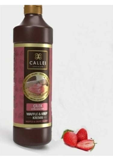 Calleı Waffle Sos Çilek 1 KG