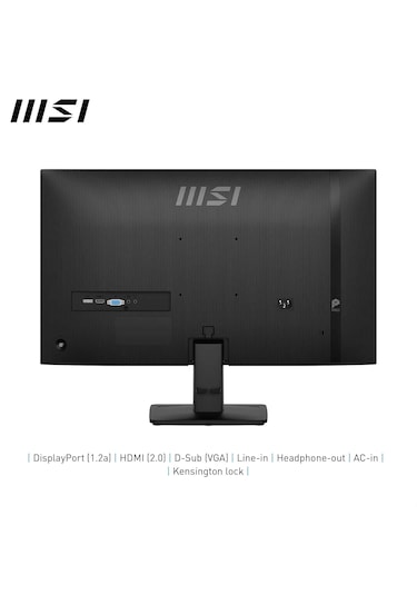 MSI PRO MP275 E2 27" 120 Hz 1 Ms HDMI VGA Adaptive Sync IPS Monitör