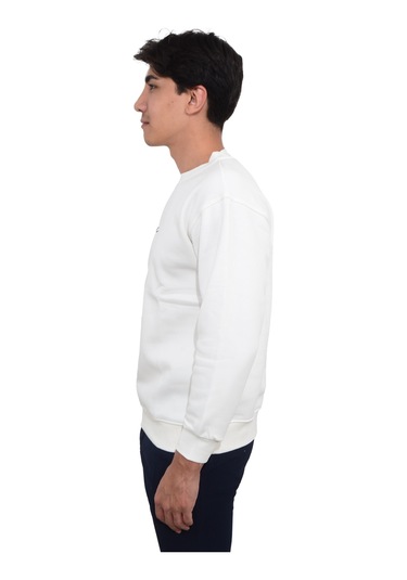 Erkek Üç İplik Sıfır Yaka Sweat Çok Renkli