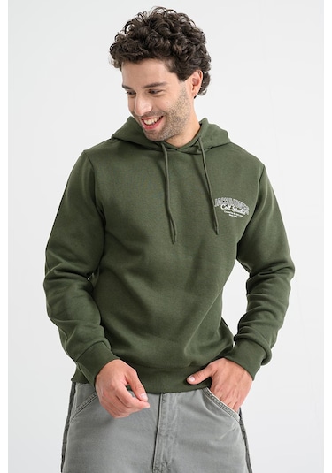 Jack & Jones Erkek Sweat 12278606 Koyu Yeşil Koyu Yeşil