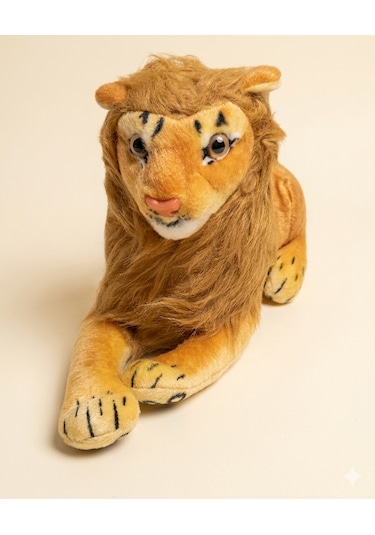 Peluş Aslan 50 Cm Turuncu