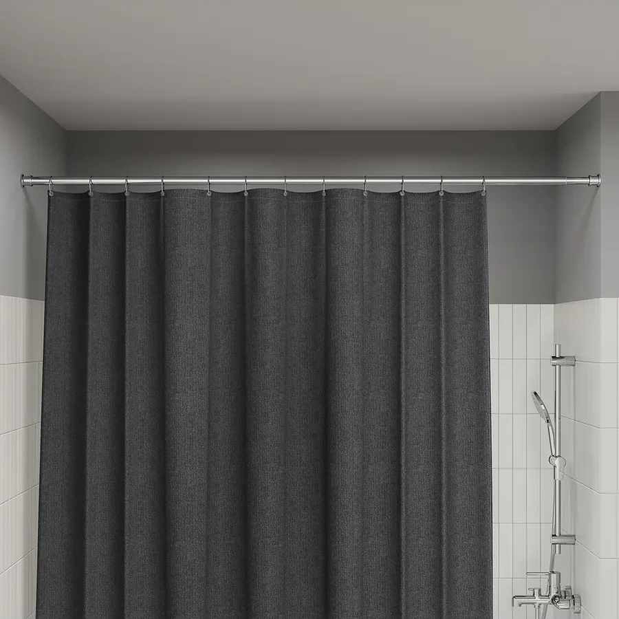 Iddıs Banyo İçin Metal Teleskobik Perde Askısı. 340676546 Krom