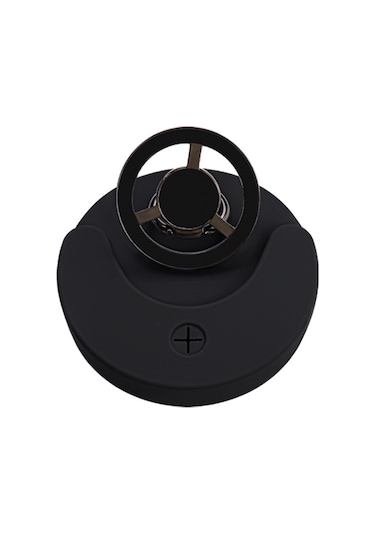 Stanley 40oz Tumbler Kupası İçin Manyetik Telefon Tutucu İle Sızdırmaz Silikon Kapak Siyah