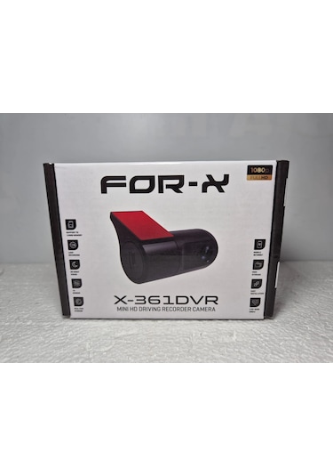For-x Dvr Kamera - For-x X-361dvr - Araç Kayıt Kamerası , Hareket Sensörlü Dvr Kamera