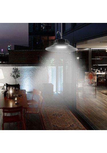 Cbtx Ts-s4401 Asılı Güneş Işığı Ip65 Su Geçirmez Kapalı Açık Bahçe Veranda Uzaktan Kumandalı Led Lamba Diğer