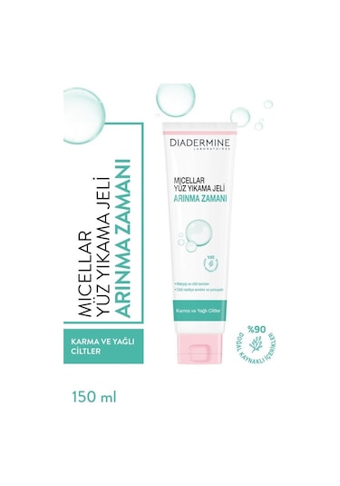Diadermine Micellar Arınma Zamanı Yüz Yıkama Jeli 150 ML