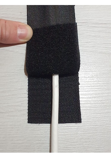 Kablo Kanalı Süper Yapışkanlı 1 Mt En:5 Cm Cırt Cırt Bantlı