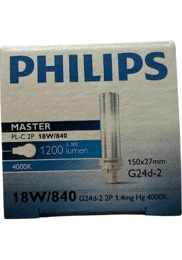 Philips 18w 840 2p Plc Ampul 4000k Günışığı
