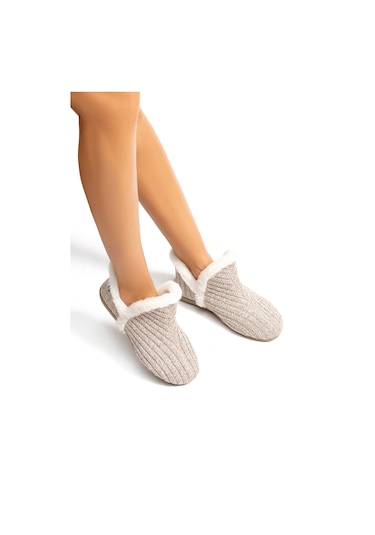 Carla Kadın Ev Botu Bej 36/41 Bej