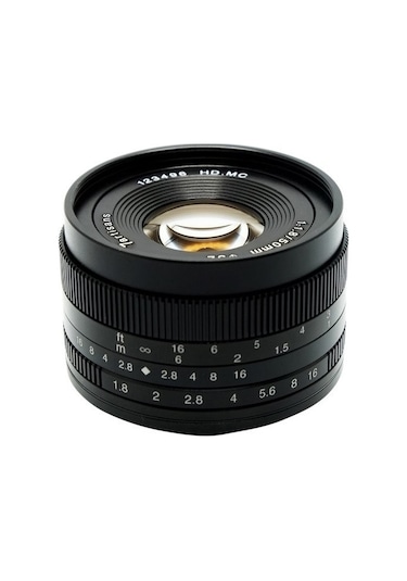 7Artisans 50 MM F/1.8 APS-C (Sony E-Mount) Uyumlu Lens