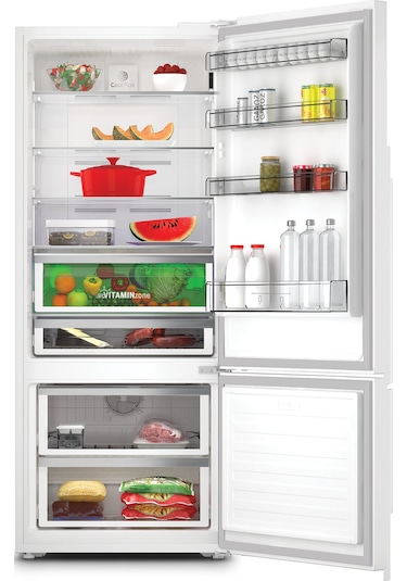 Grundig GKNE 532 532 L No-Frost Çift Kapılı Buzdolabı