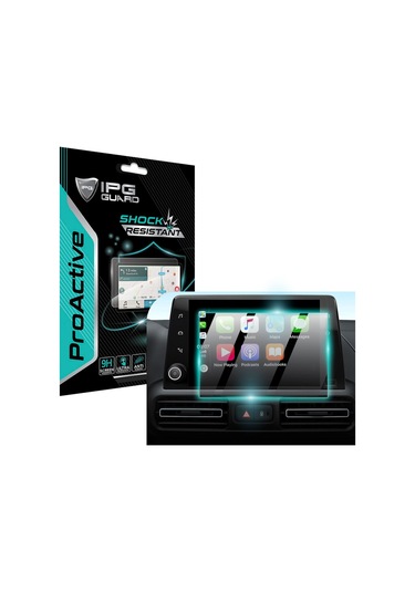 Peugeot 2023 Partner 8 Inch Navigasyon İçin 9h Nano Ipg Proactive Ekran Koruyucu
