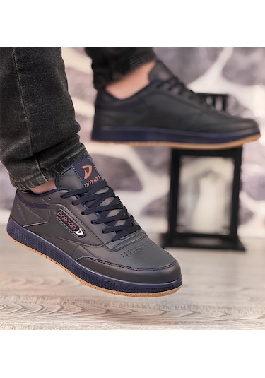 Dragon Erkek Sneaker Spor Ayakkabı Lacivert Lacivert