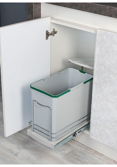 Starax S-2571 Raylı Çöp Kovası, 24 LT
