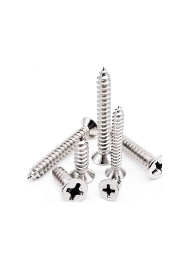 Sunta Vidası Galvanizli 5x50 Mm 100 Adet Vida 5x50 Mm Tr Diğer