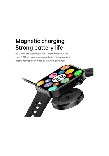 Teltree 1.97" Tft Ekranlı Ip67 Su Geçirmez Akıllı Saat (İthalatçı Garantili) + Kordon