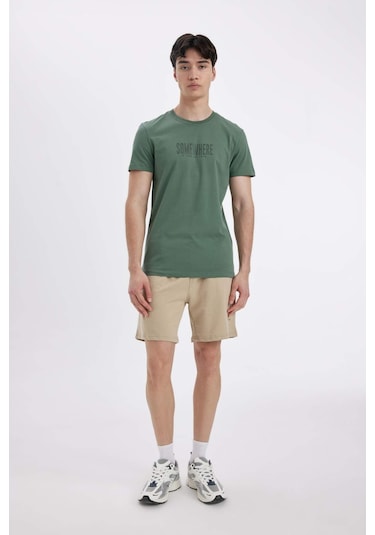 DeFacto Slim Fit Dar Kesim Dar Paça Şort A3893AX24HSBG732