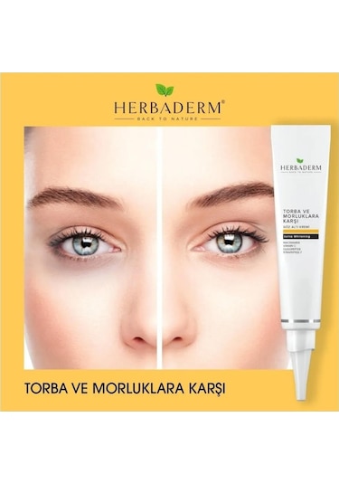 Herbaderm Torba ve Morluklara Karşı Göz Altı Kremi 15 ML