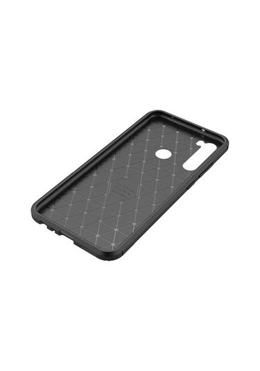 Xiaomi Redmi Note 8 Kilif Zore Antisok Karbon Silikon Kapak + Cam 387275880