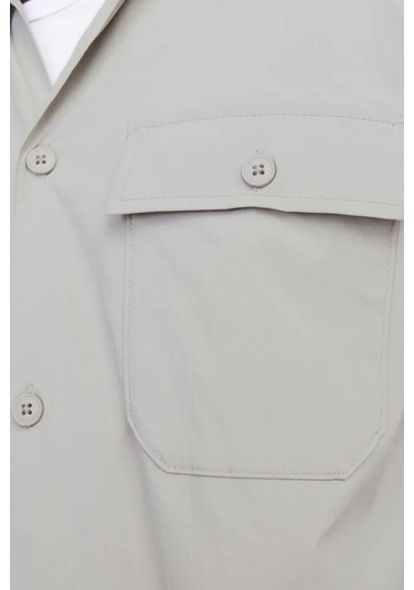 Jack & Jones Oversized Erkek Gömlek Açık Yeşil