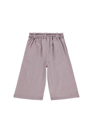 Civil Girls Piliseli 6-9 Yaş Pantolon - Pembe Koyu Pembe