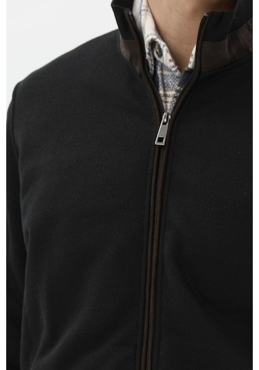 Finesuits Erkek Pike 3 İplik Sweatshirt 242209015.p3phrkr Siyah