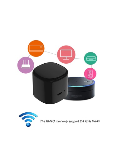 Teltree Broadlink Rm4c Mini Akıllı Kızılötesi Uzaktan Kumanda - Tv, Klima Ve Daha Fazlasını Wifi İle Kontrol Edin