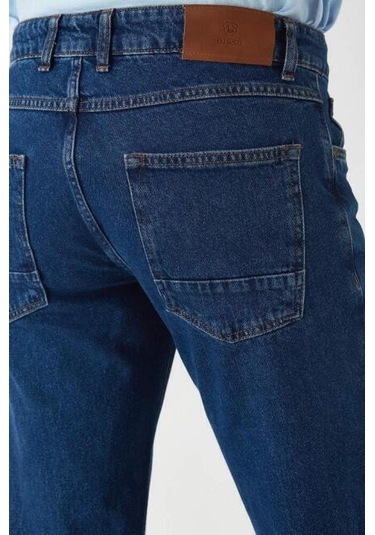 Bisse Erkek 5 Cep Jean Pantolon LACİ PNJ22K22205_D39 Lacivert