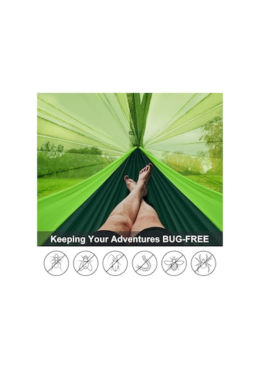 Tcherchı Yeşil Bahçe Salıncakları İçin Hamak Yeşil