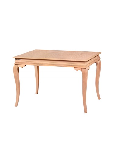 Masifart Samas 140 Lık Rustik Sabit Masa Cilasız Ham Ham