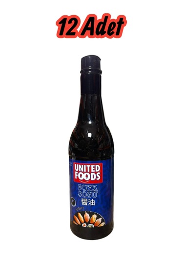 Az Tuzlu Soya Sosu 750 Ml Light Soy Sauce - 12 Adet