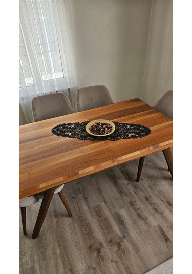 Desenli Tül Güpürlü Şık Renk Renk Runner